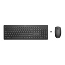 HP 230 Wireless Keyboard & Mouse Black